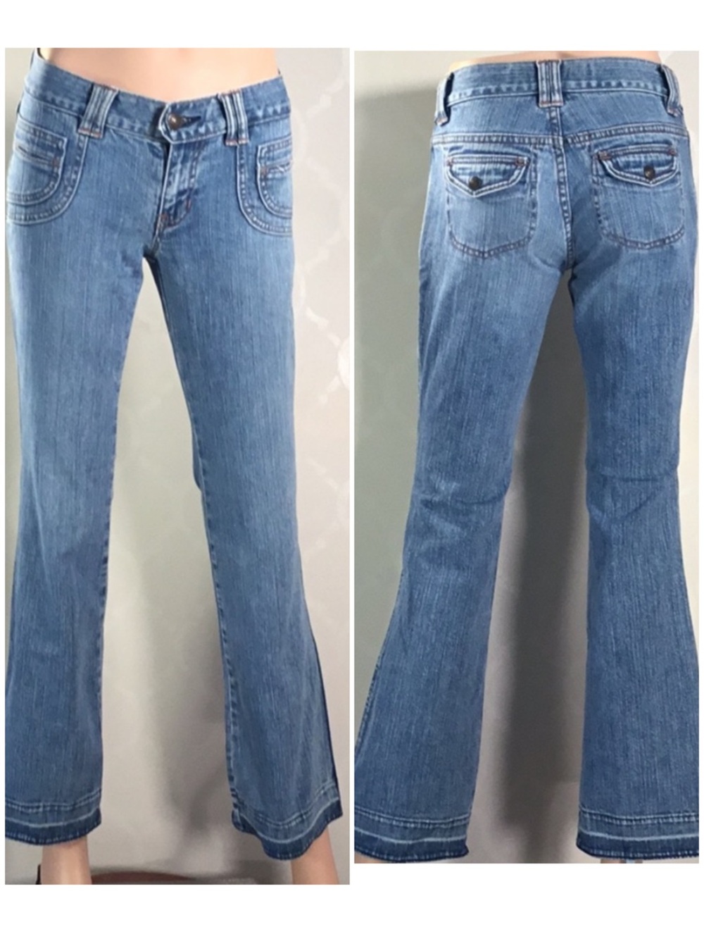GAP FLARED LEG STRETCH JEANS